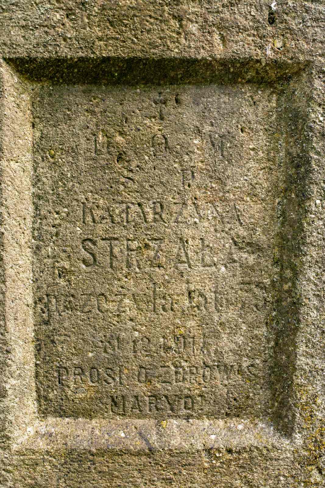 Nagrobek: Katarzyna Strzała
